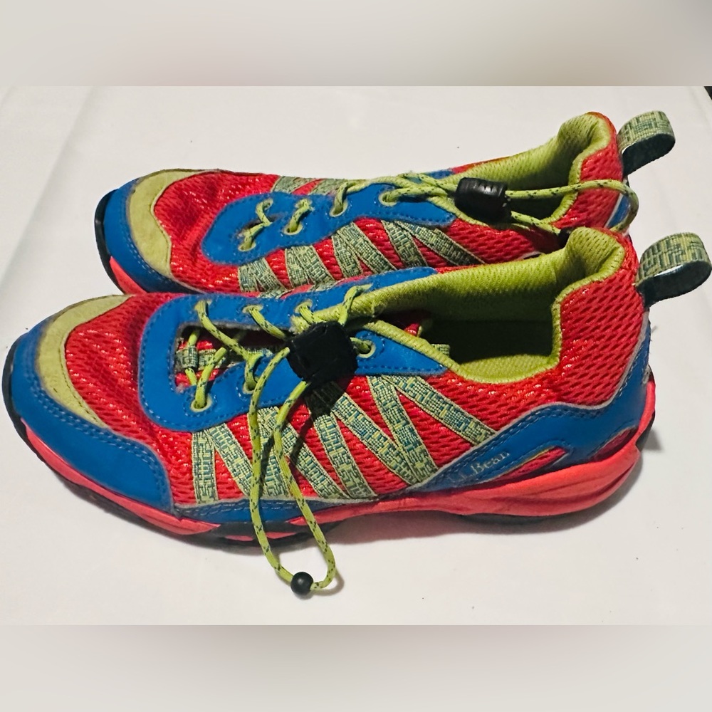 L.L. Bean Kids Sneakers - Red, Blue, Green